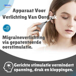 otorelief oordrukapparaat migraineverlichting door oorstimulatie www.middo.nl