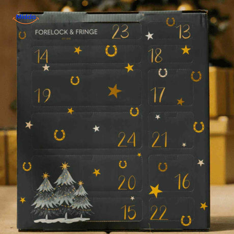paarden adventskalender detail vakjes en nummering www.middo.nl
