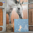 paarden adventskalender met paard in stal en kalenderbox www.middo.nl