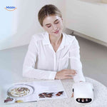 palmex massager relaxte handmassage tijdens lezen www.middo.nl