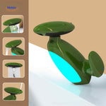 penguino kraan groen modern waterbesparende luxe badkamerkraan www.middo.nl