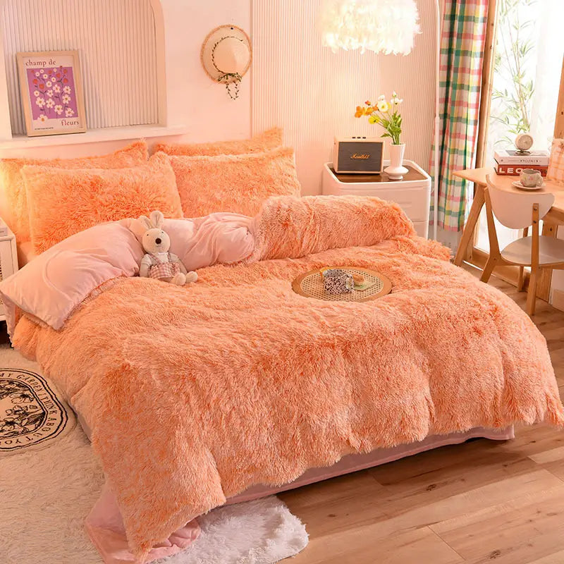 Teddy Fluffy Fleece Beddengoed Set | Warm & Extra Zacht