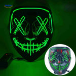 phantomglow masker led lichtgevend griezelmasker halloween feest www.middo.nl