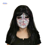 phantomix masker bleek griezelmasker met naadlittekens en duistere blik www.middo.nl