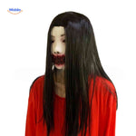 phantomix masker enge japanse masker met gesloten bloederige mond www.middo.nl