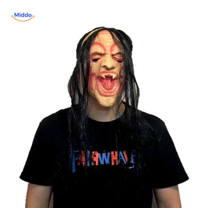 phantomix masker gillen masker met gevouwen gezicht en bloedlijnen www.middo.nl