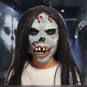 phantomix masker horror zombie masker met puisten en rottende tanden www.middo.nl