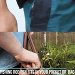 PocketPro™ Hengel – Past in je zak, ideaal voor reizen, kamperen en spontane vismomenten