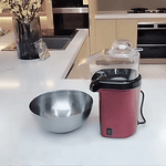 PopPro™ Mini Elektrische Popcornmaker – Verse popcorn in minuten!