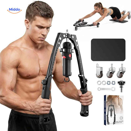 powerflex arm trainer man gebruikt armtrainer set www.middo.nl