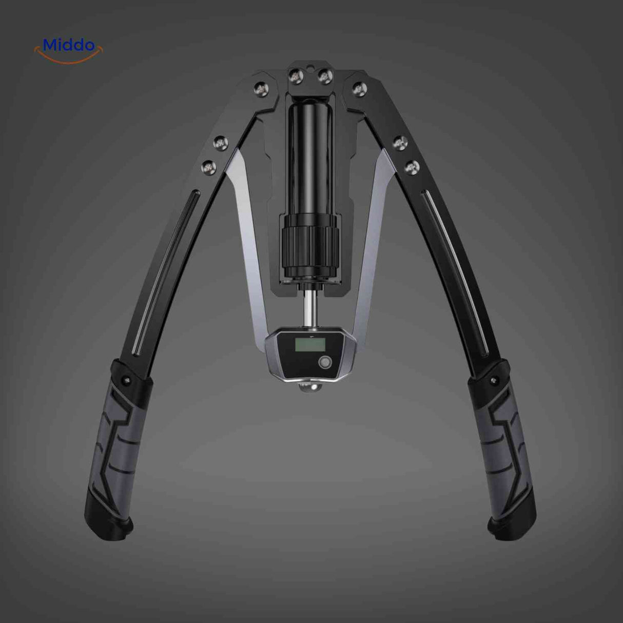 powerflex arm trainer met digitale teller krachttrainer www.middo.nl