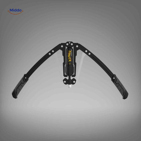 powerflex arm trainer uitgevouwen borsttrainer www.middo.nl
