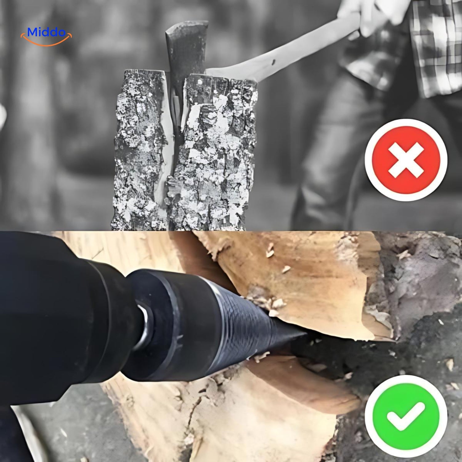 Powersplit™ Ergonomisch Ontwerp Voor Comfortabel Gebruik