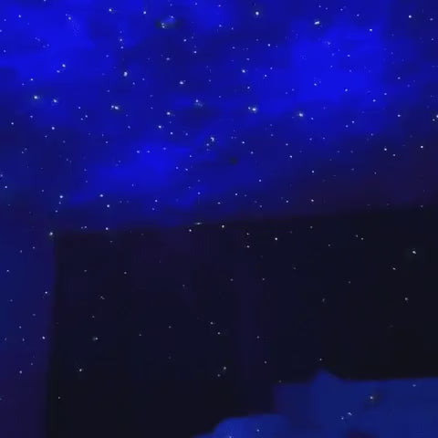 Sterrenhemel geprojecteerd door AstroNaut Galaxy Projector