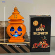 PumpkinGlow™ kasteellantaarn met ledlicht in 7 kleuren
