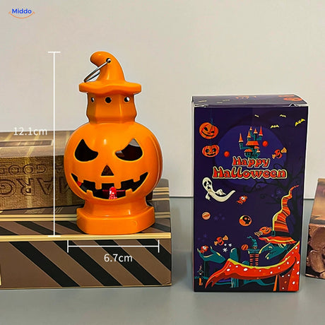PumpkinGlow™ heksenhoedlantaarn met ledlicht in 7 kleuren