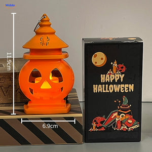 PumpkinGlow™ kasteellantaarn met warme gloed