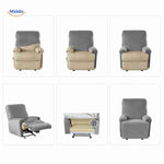 reclinex bankhoes montage stappen stretchhoes overzicht in grijs www.middo.nl