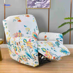 reclinex bankhoes witte hoes met kleurrijk bloemenpatroon voor fauteuil www.middo.nl