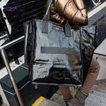 rollexa trolleytas draagbaar zwart met wielen voor stedelijke mobiliteit www.middo.nl