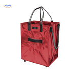 rollexa trolleytas rood lichtgewicht met handgrepen en wieltjes www.middo.nl