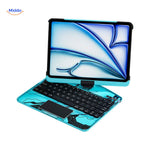 rotapad toetsenbordhoes blauw lichtgewicht ipad case met toetsenbord www.middo.nl