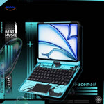 rotapad toetsenbordhoes electronic carnival 2024 blauw ipad keyboard www.middo.nl