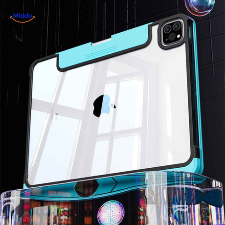 rotapad toetsenbordhoes transparant ipad case met camera bescherming www.middo.nl
