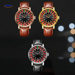 roulettix horloge leren band kleuren www.middo.nl