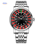 roulettix horloge zilver metalen band www.middo.nl