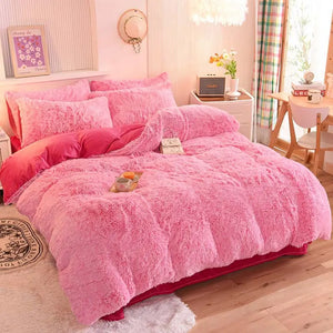 Teddy Fluffy Fleece Beddengoed Set | Warm & Extra Zacht