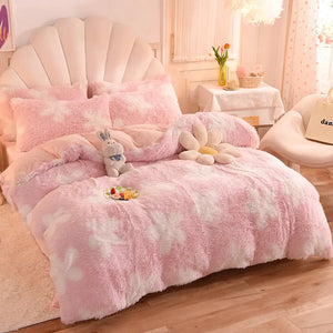 Teddy Fluffy Fleece Beddengoed Set | Warm & Extra Zacht