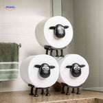 sheeproll houder stapelbare schattige wcrolhouders voor badkamers www.middo.nl