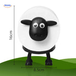 sheeproll houder wcrolhouder met schattige schapenkop afmeting 16x8cm www.middo.nl