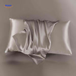 silkora kussensloop taupe satijn kussensloopwww.middo.nl