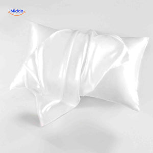 Silkora™ Kussensloop | Zacht Satijn, Haarbescherming & Luxe Comfort
