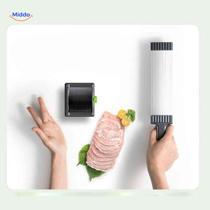 slicora vlees snijset compacte vlees snijder met handgreep www.middo.nl