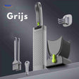 slicora vlees snijset compleet keukenhulpstuk in grijs met alles in een snijoplossing www.middo.nl