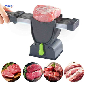 slicora vlees snijset vleessnijder met scherpe messen voor dunne plakjes www.middo.nl