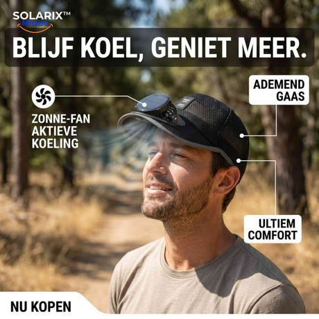 solarix pet zonneventilator pet actieve koeling www.middo.nl