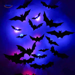 spooklight lamp blauwe led vleermuizen halloween sfeerdecoratie www.middo.nl