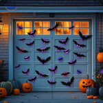 spooklight lamp garage decoratie met 3d vleermuizen en led www.middo.nl