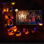 spooklight lamp halloweenfeest vleermuis led decoratie www.middo.nl