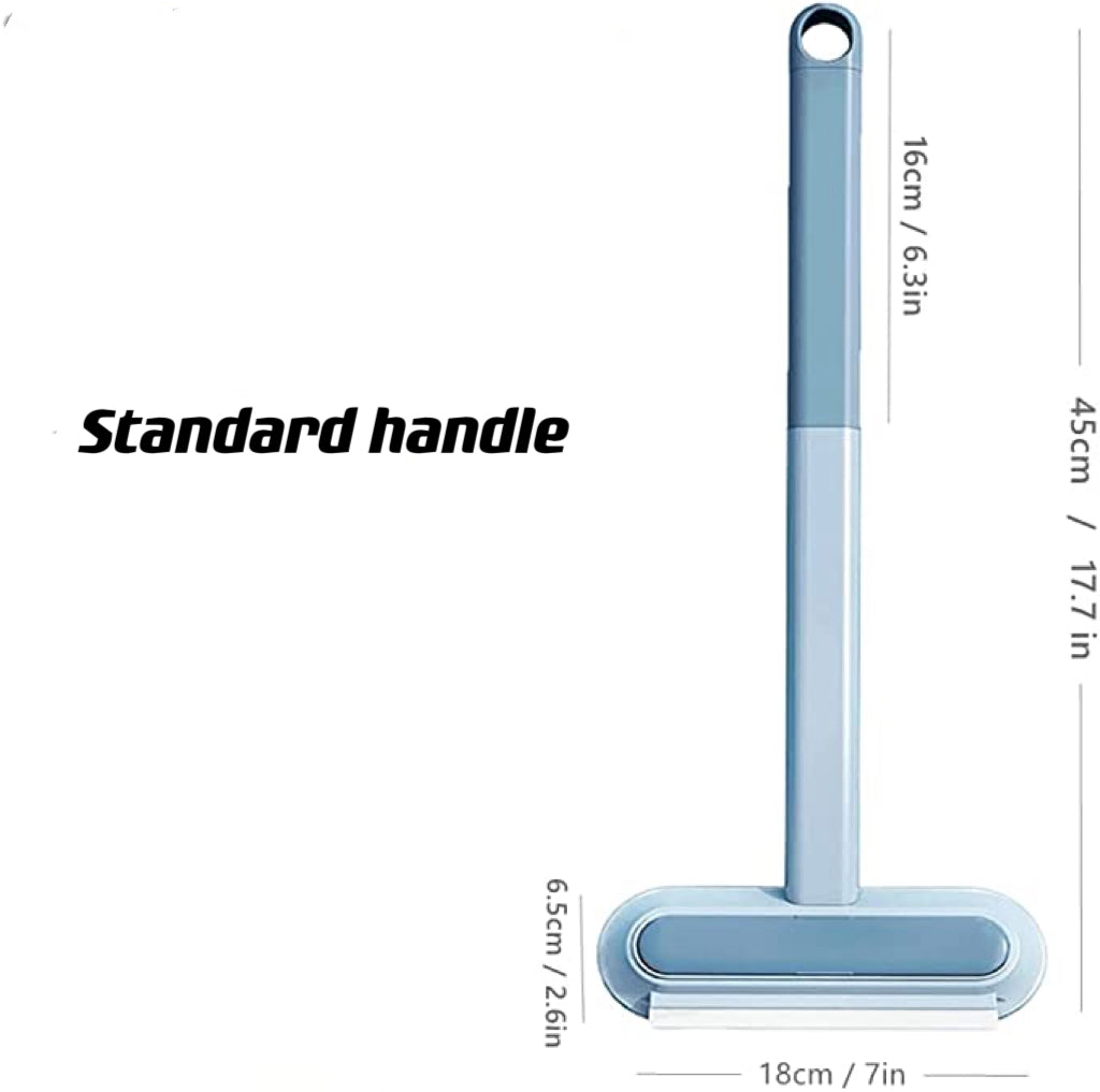 Standaard handgreep van de Multibrush met afmetingen.