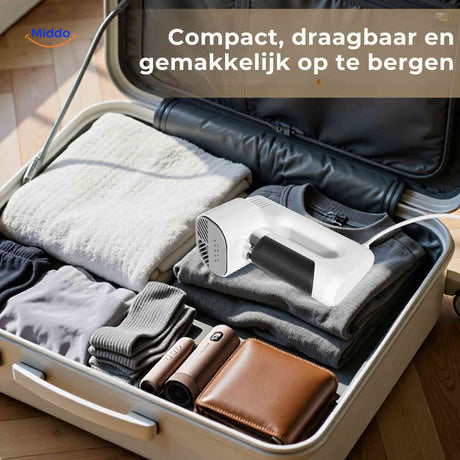 steamix strijkijzer compacte reisstomer koffer www.middo.nl