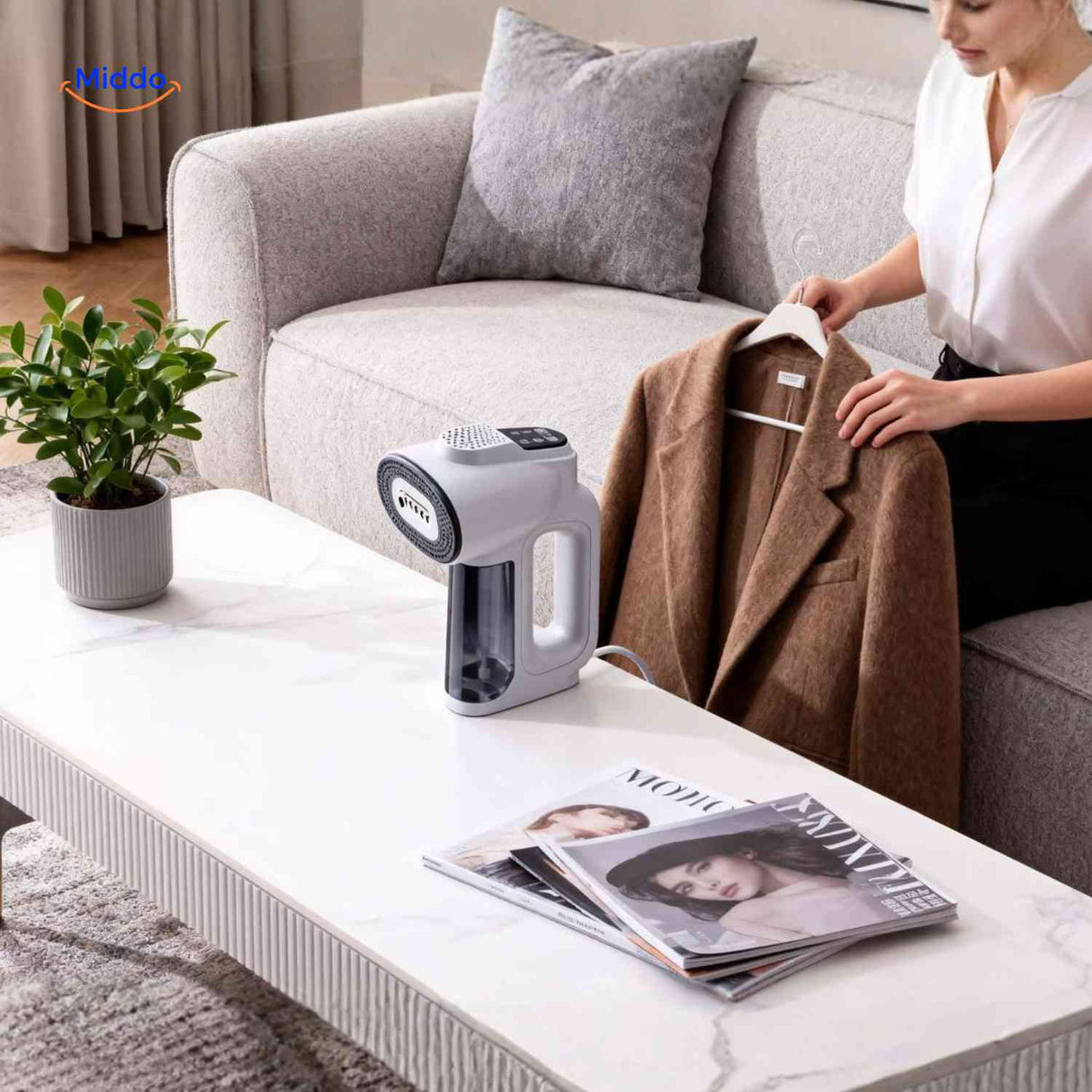 steamix strijkijzer handstomer slaapkamer lifestyle www.middo.nl
