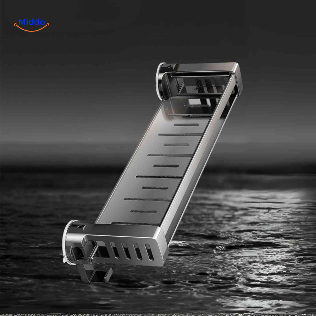 storiva rek waterproof rvs badkamerrek met modern design www.middo.nl