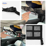 storixa netbag auto bagage opbergnet met gespen en rits www.middo.nl