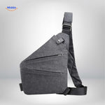 stratos borsttas grijs lichtgewicht sling bag www.middo.nl