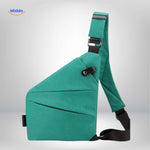 stratos borsttas groen lifestyle slingtas unisex www.middo.nl